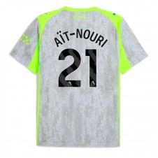 Manchester City Rayan Ait-Nouri #21 Tredje Tröja 2025-26 Korta ärmar